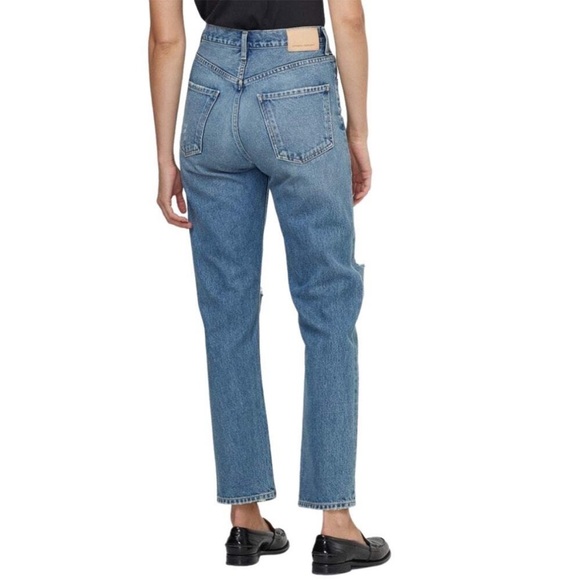 CITIZENS OF HUMANITY Sabine High Rise Straight Leg Jeans in Gretta Size 26 NWT - Picture 2 of 11